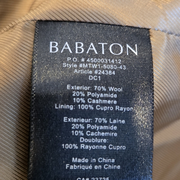 Babaton Double-Breasted Women's Coat - Picture 6 of 10